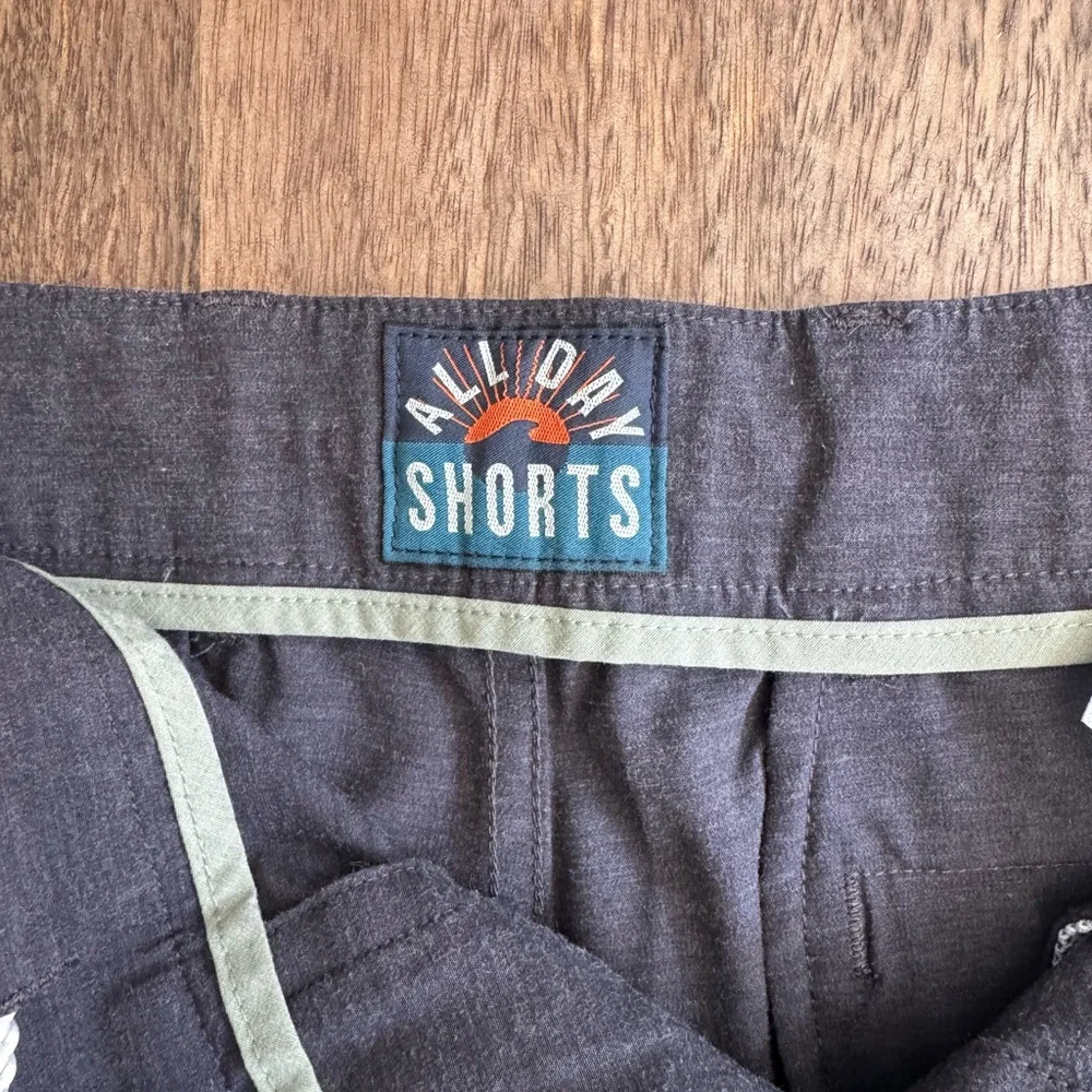 Faherty Belt Loop All Day Shorts in Charcoal